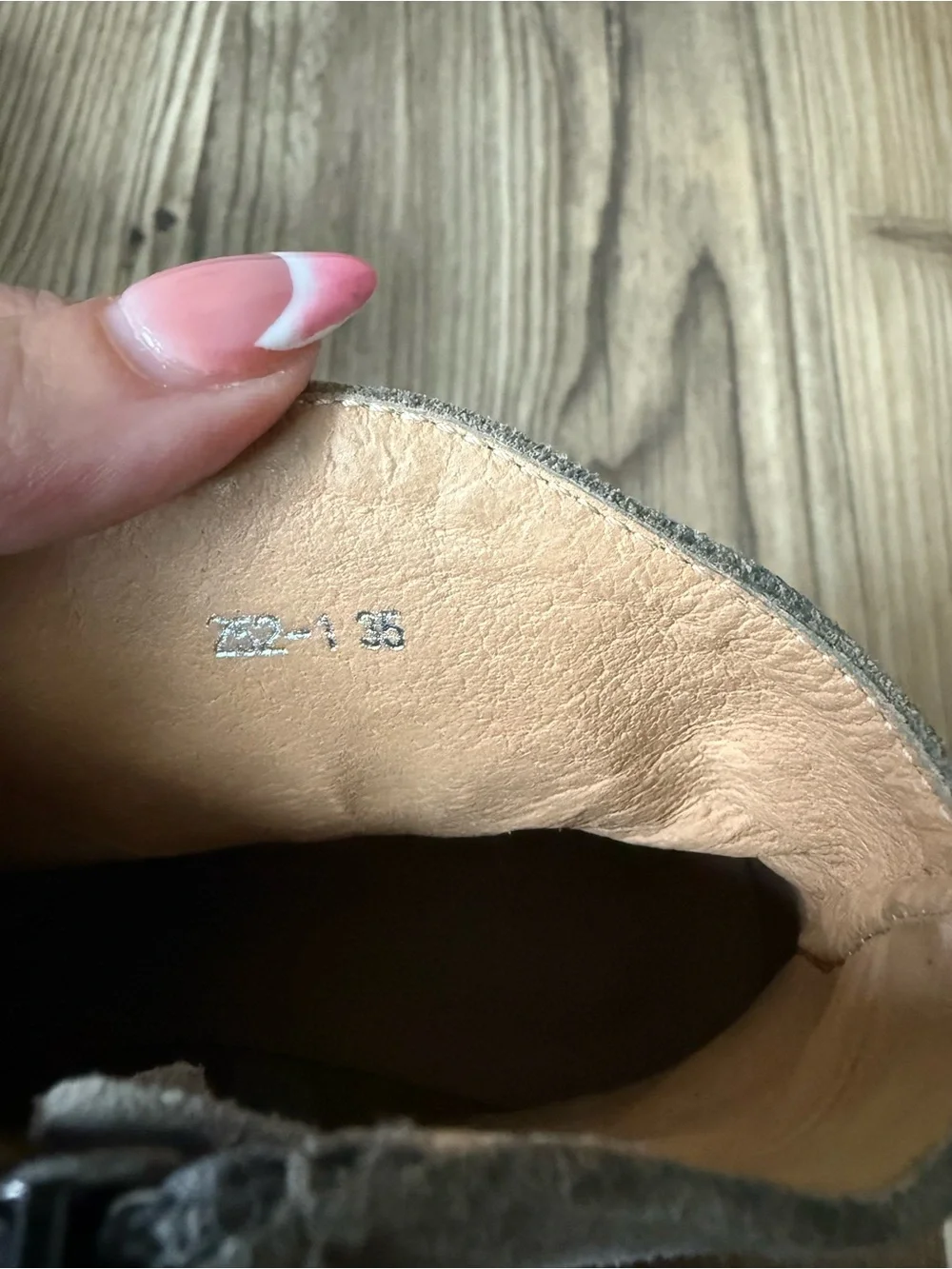 Isabel Marant Dickers Grey Suede Ankle Booties Stacked Heel EU 35 Boho Western